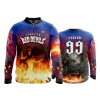 1727 FD Quarter Zip Batting Jacket LS EHS