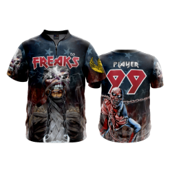2695 FD Quarter Zip Batting Jacket SS FREAKS