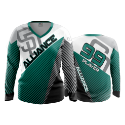 2698 FD Womens V-Neck Longsleeve SD-ALLIANCE