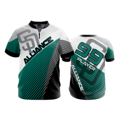 2698 FD Quarter Zip Batting Jacket SS SD-ALLIANCE