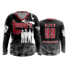 2667 FD Womens V-Neck Longsleeve DANNYS-BOYS-NO-GUNS
