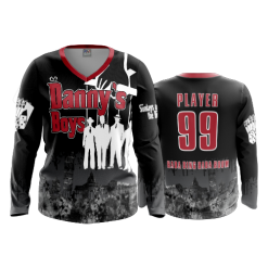 2667 FD Womens V-Neck Longsleeve DANNYS-BOYS-NO-GUNS