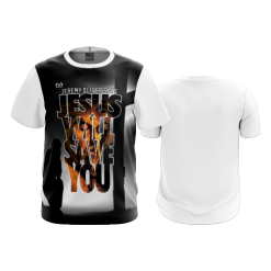 1727 FD SPIRIT DRY FIT JESUS-WILL-SAVE-YOU