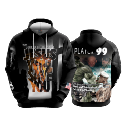 1727 FD Hoody JESUS-WILL-SAVE-YOU
