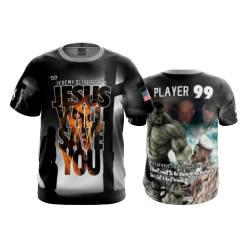 1727 FD Sport MENS JESUS-WILL-SAVE-YOU