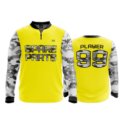 2699 FD Quarter Zip Batting Jacket LS SPARE-PARTS