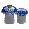 2691 FD Sport V-Neck MENS SEATTLE-RAINOUTS-CHARCOAL