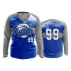 2691 FD Womens V-Neck Longsleeve SEATTLE-RAINOUTS-ROYAL