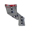 2714 CL CHARCOAL CUSTOM BRAID MENS PANT PITCH-SLAPPED