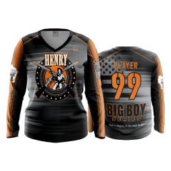 1625 FD Womens V-Neck Longsleeve HENRY-REPEATING-ARMS