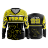 2709 FD Womens V-Neck Longsleeve AFTERMATH-FLO INK + $5