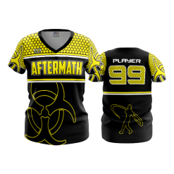 2709 FD Womens V-Neck AFTERMATH-FLO INK + $5