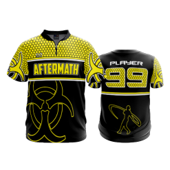 2709 FD Quarter Zip Batting Jacket SS AFTERMATH-FLO INK + $5