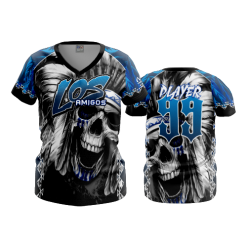 2705 FD Womens V-Neck LOS-AMIGOS