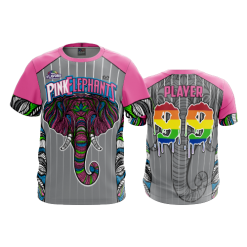 2730 FD Sport MENS PINK-ELEPHANTS-FLO INK + $5