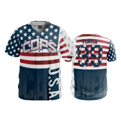2316 FD ProTek Mens Full Button Down COPS