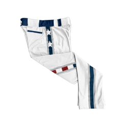 2316 CL WHITE CUSTOM BRAID MENS PANT COPS