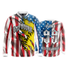 2710 FD Quarter Zip Batting Jacket LS UMP-YOURS