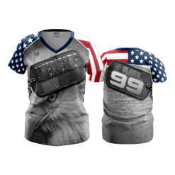 2706 FD Womens V-Neck AMERICANS