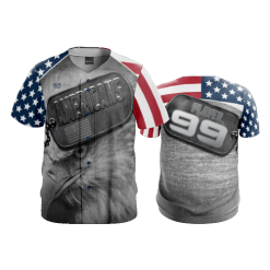2706 FD ProTek Mens Full Button Down AMERICANS