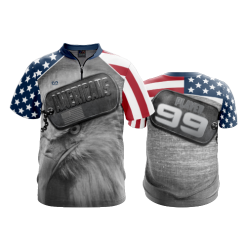 2706 FD Quarter Zip Batting Jacket SS AMERICANS