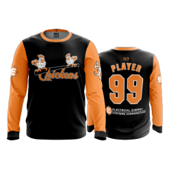 2725 FD Long Sleeve MENS CHICKENS-BLACK-ADDS