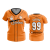 2725 FD Womens V-Neck CHICKENS-ORANGE-ADDS