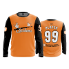 2725 FD Long Sleeve MENS CHICKENS-ORANGE-ADDS