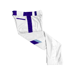 2694 CL WHITE CUSTOM BRAID MENS PANT FRACAS-ADDONS
