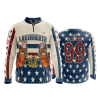 2713 FD Quarter Zip Batting Jacket LS LAKENHEATH