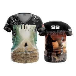 1727 FD Womens V-Neck FALLOUT