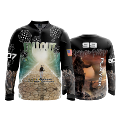 1727 FD Quarter Zip Batting Jacket LS FALLOUT