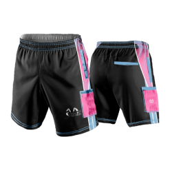 2461 LIGHTWEIGHT MICROFIBER 160gsm SHORT MOJO-SAVAGE-BLACK-ADDON