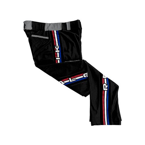 836 CL BLACK CUSTOM BRAID MENS PANT