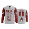 2741 FD Quarter Zip Batting Jacket LS HAND-AND-FEET-OF-JESUS
