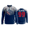 729 FD Quarter Zip Batting Jacket LS MACON-PAIN