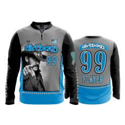 2732 FD Quarter Zip Batting Jacket LS DIRTBAGS