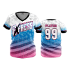 1484 FD Womens V-Neck HOT-MESS-EXPRESS