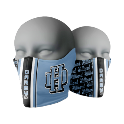 2743 FACE GAITER 7in HILLIARD-SCHOOLS