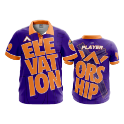 2703 FD Polo WORSHIP-PURPLE
