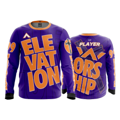 2703 FD Long Sleeve MENS WORSHIP-PURPLE