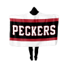 2753 FD FAN WRAP WOODPECKERS