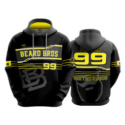2755 FD Hoody BEARD-BROS-BLACK