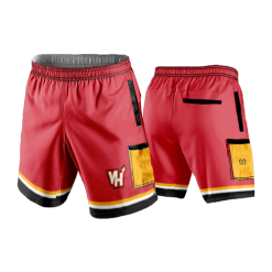 2761 LIGHTWEIGHT MICROFIBER 160gsm SHORT VIENNA-HEAT-RED