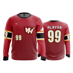2761 FD Long Sleeve MENS VIENNA-HEAT-RED