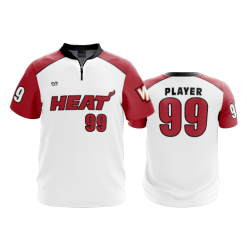 2761 FD Quarter Zip Batting Jacket SS VIENNA-HEAT-WHITE