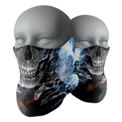 1457 FACE GAITER 19in QUIET-STORM