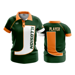 2758 FD Womens Polo ULTIMATE-ILLUSION-GREEN