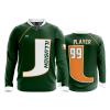 2758 FD Quarter Zip Batting Jacket LS ULTIMATE-ILLUSION-GREEN