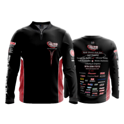 2763 FD Quarter Zip Batting Jacket LS JIM